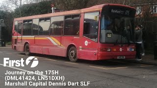 Journey on the 175H (DML41424, LN51DXH) Marshall Capital Dennis Dart SLF