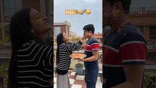 Happy Holi 2024🌈🥳 | Vishal Anthwal Vlogs #shorts #ytshorts #reels #holi #holi2024 #youtubeshorts