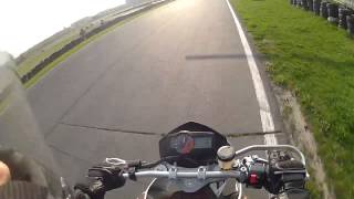 Przejazd KTM Duke 690 Bogdanka tor Lublin