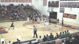 High School Basketball / Varsity Highlights Rock Falls Rockets vs Byron Tigers 01/04/2017