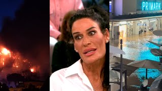 Sonia, perdió su casa en el incendio de Valencia y su negocio en la inundación de Bonaire