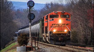 CSX River Subdivision: BNSF SD70ACes & Friendly Engineers @ CP 22 (3/20/20)