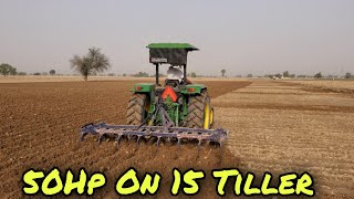 Dekho Fer Khichai John Deere 5050D Di 15 Tiller Te | 50 Chakar Msa Tod da