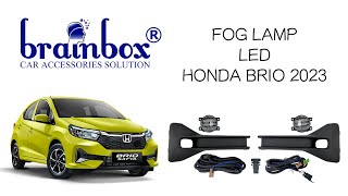 02327 Fog Lamp LED Honda Brio 2023 Lampu Kabut