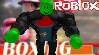 JE DEVIENS UN BOXEUR ROBLOX SIMULATOR