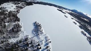 DJI Avata Sport Mode Winter Flight Norway 26 Februar 2024