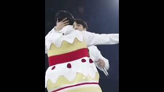 Remember when Jin went to hug Jungkook but he gave a kiss instead 😍