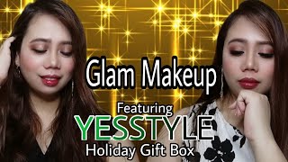 How I Glam Last holiday feat. YESSTYLE Holiday Gift Box