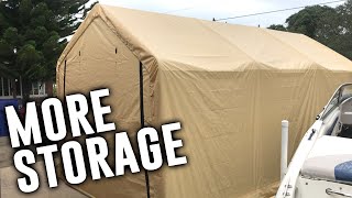 I Bought a Portable Garage