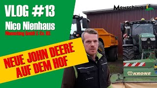 Mensching GmbH & Co. KG | Nicos Vlog#13 - Neue John Deere auf dem Hof!