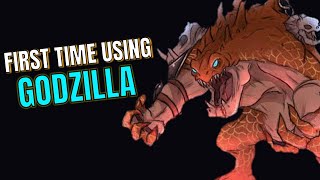 Primal Beast Godzilla first time im using this hero ! | Dota 2 #dota2 #dota2gameplay