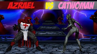 Azrael vs Catwoman Mugen