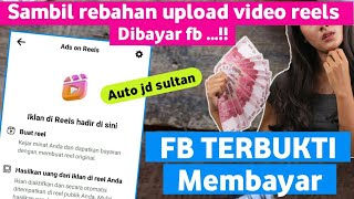 Hasilkan uang lewat video reels fb tips jitu cepat monetisasi terbaru