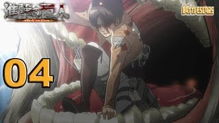 LET'S PLAY ATTACK ON TITAN - PLAYSTATION 4 - EREN GETS EATEN! FIGHT!! - 04