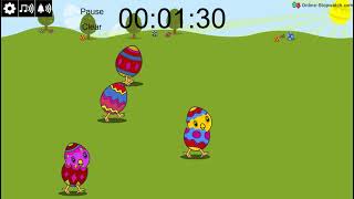 4 minute easter egg race timer