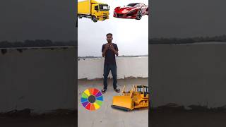 Colourful Chakka to Farrari, buldozer, truck, ambulance - vfx magical video #shorts #shortsfeed #vfx