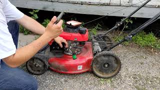 Push Mower-Runs Then Dies-Simple Fix