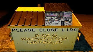 60 kHz Wide DUMPSTER DIVE AUDIO By Daryl Black aka D-Rail & Wolfmans CB Shop Carnsville, GA.