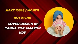 Cover Design in CANVA for Amazon kdp | Low Content Book Easy Design to Make Passive Income from KDP