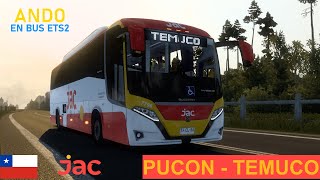 ETS2 / Pucón - Temuco / Busscar Vista Buss 340 / Buses JAC