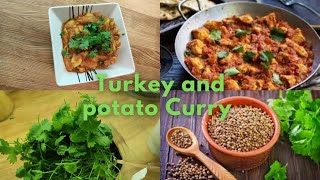 Cook a turkey and potato Curry with me this winter ❄️😋