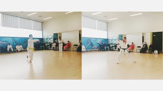 KIHON KATA - Shotokan Karate Kata Training Techniques - By Diana and Soe