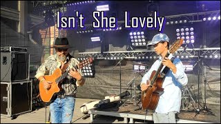 Isn't She Lovely - Serge & Nazar Gritsenko ( Guitar Duo )