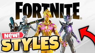 *NEW* Fortnite Battle Pass Styles! (How To Unlock!)