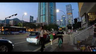 Evening Walk in Downtown Shenzhen