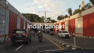 Lewat jalan bawah tanah Kuta Bali Indonesia 👍😁