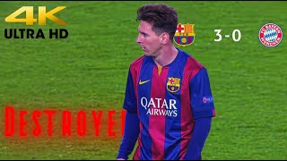 The Day Messi Humiliated Guardiola's Bayern | 4K