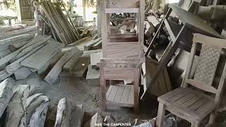 Tour a wood production workshop Bato, Leyte, Philippines, Pinoy-made furniture I Akie The Carpenter