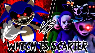 Sonic.exe VS Slendytubbies | Which Is Scarier? [HORROR GAMES RATED] #2