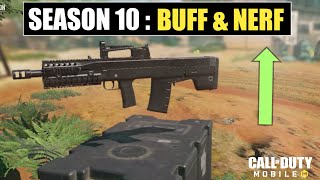 *NEW* Codm Buff and Nerf Season 10 Test Server