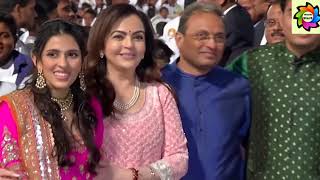 Ambani family serving food to kids