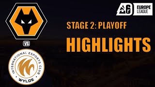 [HIGHLIGHTS] Wolves vs WYLDE | Europe League 2024 Stage 2 Playoff