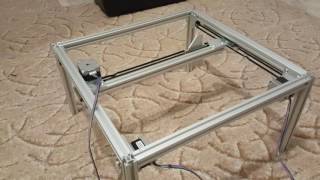 Самодельный лазерный гравер. Платформа. DIY platform for laser engraver.