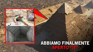 Gli scienziati hanno finalmente aperto la camera segreta della Grande Piramide d'Egitto!