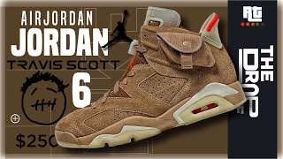 Travis Scott x Air Jordan 6 British Khaki 2021 Price &  Release Date