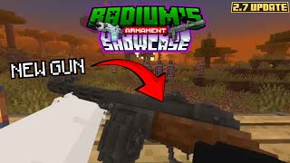 Radium Armament 2.7 New Update Showcase | Minecraft Gun Mod For 1.21+ [ MCPE/MCBE ]