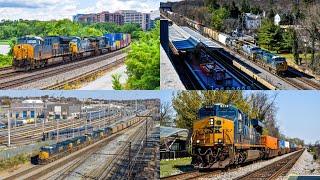 CSX Freight Trains!