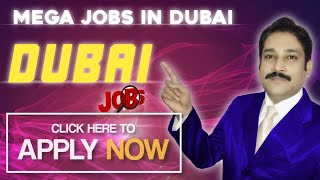 Dubai Job Vacancy Today| Jobs in Dubai For Freshers | UAE Jobs Today