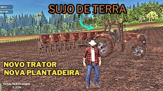 Farming Sim Brasil #07 /Novos maquinarios e  Primeiro plantio de milho