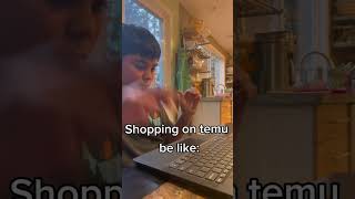 Shopping on Temu be like: #funny #relatable #shorts #goofy