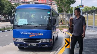 Mitsubishi Rosa BE641JRMDEB (CB7862L) on Tampines Retail Park Shuttle (Pasir Ris Route)