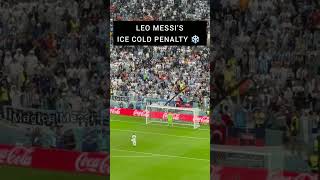 Messi's ice cold penalty in World cup against Netherlands ❄