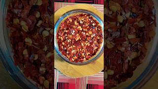 Home-made red chilli flakes | 5 minutes recipe |Chilli flakes for pizza and pasta | Chilli flakes