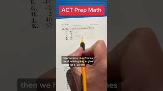 ACT Math practice question of the day 21