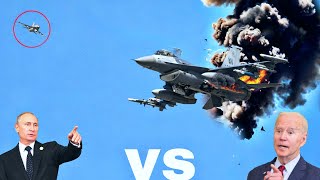 Шокирую мир! Первый воздушный бой между 30 США F-16 и русскими MIG-31, вот!