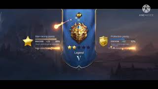 Playing Mobile Legends Bang Bang